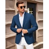 image:imageCOOFANDY Men Casual Blazer Sport Coats Slim Fit Lightweight Business Two Button Suit JacketsBlue