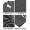image:imageCOOFANDY Men Casual Blazer Sport Coats Slim Fit Lightweight Business Two Button Suit JacketsDark Grey