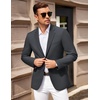 image:imageCOOFANDY Men Casual Blazer Sport Coats Slim Fit Lightweight Business Two Button Suit JacketsDark Grey