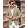 image:imageCOOFANDY Men Casual Blazer Sport Coats Slim Fit Lightweight Business Two Button Suit JacketsKhaki