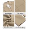 image:imageCOOFANDY Men Casual Blazer Sport Coats Slim Fit Lightweight Business Two Button Suit JacketsKhaki