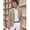 image:imageCOOFANDY Men Casual Blazer Sport Coats Slim Fit Lightweight Business Two Button Suit JacketsKhaki