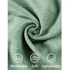 image:imageCOOFANDY Men Short Sleeve Button Down Shirts Summer Linen Textured Shirt Casual Beach Tops with Pocket01sage Green