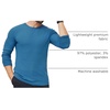 image:imageCOOFANDY Mens 2 Pack Muscle TShirt Stretch Long Sleeve Gym Workout Bodybuilding Training Tee Shirts Casual Hipster TopsAblueArmy Green