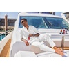 image:imageCOOFANDY Mens 2 Piece Cotton Sets Casual Long Sleeve Cuban Henley Shirt and Loose Pants Set Beach Vacation OutfitsAll White