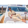 image:imageCOOFANDY Mens 2 Piece Cotton Sets Casual Long Sleeve Cuban Henley Shirt and Loose Pants Set Beach Vacation OutfitsLight Khaki