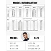 image:imageCOOFANDY Mens 2 Piece Cotton Sets Casual Long Sleeve Cuban Henley Shirt and Loose Pants Set Beach Vacation OutfitsWhite Shirt Khaki Pants