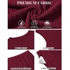 image:imageCOOFANDY Mens 2 Piece Outfits Beach Knit Jacquard Sleeveless Shirt and Shorts Sets Summer Athletic Vacation SetWine Red