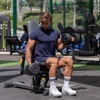 image:imageCOOFANDY Mens 3 Pack Workout T Shirts Short Sleeve Gym Bodybuilding Muscle Shirt Base Layer Fitness Tee Tops02blackNavy BlueGrey