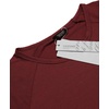 image:imageCOOFANDY Mens 3 Pack Workout T Shirts Short Sleeve Gym Bodybuilding Muscle Shirt Base Layer Fitness Tee TopsWine RedDark GreyBlack
