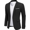 image:imageCOOFANDY Mens Blazer Casual Sport Coats and Blazers Lightweight One Button Suit JacketBlack