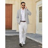 image:imageCOOFANDY Mens Blazer Casual Sport Coats and Blazers Lightweight One Button Suit JacketLight Gray