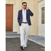 image:imageCOOFANDY Mens Blazer Casual Sport Coats and Blazers Lightweight One Button Suit JacketNavy Blue