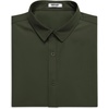 image:imageCOOFANDY Mens Button Down Shirt Short Sleeve Casual Shirt for Men Summer Business Casual Dress ShirtArmygreen
