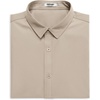 image:imageCOOFANDY Mens Button Down Shirt Short Sleeve Casual Shirt for Men Summer Business Casual Dress ShirtBeige