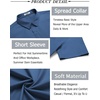 image:imageCOOFANDY Mens Button Down Shirt Short Sleeve Casual Shirt for Men Summer Business Casual Dress ShirtPacifico