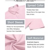 image:imageCOOFANDY Mens Button Down Shirt Short Sleeve Casual Shirt for Men Summer Business Casual Dress ShirtPink