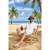 image:imageCOOFANDY Mens Button Down Shirts Short Sleeve Casual Shirt Summer Beach Textured ShirtsWhite