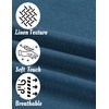 image:imageCOOFANDY Mens Button Down Shirts Short Sleeve Casual Summer Beach Shirts Vacation Wedding ShirtsDeep Blue
