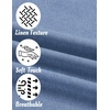 image:imageCOOFANDY Mens Button Down Shirts Short Sleeve Casual Summer Beach Shirts Vacation Wedding ShirtsDenim Blue