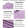 image:imageCOOFANDY Mens Button Down Short Sleeve Shirt Casual Beach Linen Shirts Wedding Summer Vacation ShirtLight Purple