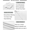 image:imageCOOFANDY Mens Button Down Short Sleeve Shirt Casual Beach Linen Shirts Wedding Summer Vacation ShirtWhite