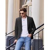 image:imageCOOFANDY Mens Casual Blazer Slim Fit Sport Coats One Button Stylish Business Suit JacketBlack