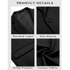 image:imageCOOFANDY Mens Casual Blazer Slim Fit Sport Coats One Button Stylish Business Suit JacketBlack
