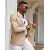 image:imageCOOFANDY Mens Casual Blazer Slim Fit Sport Coats One Button Stylish Business Suit JacketKhaki