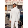 image:imageCOOFANDY Mens Casual Blazer Sport Coats and Blazers Lightweight Two Botton Business Linen Blazer Suit JacketWhite