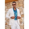 image:imageCOOFANDY Mens Casual Blazer Sport Coats and Blazers Lightweight Two Botton Business Linen Blazer Suit JacketWhite