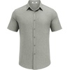 image:imageCOOFANDY Mens Casual Button Down Shirt Short Sleeve Summer Shirt for Beach Vacation Resort WearSage Green