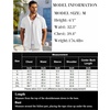 image:imageCOOFANDY Mens Casual Button Down Shirts Short Sleeve Textured Summer Beach ShirtsRed  Tropical Leaf