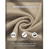 image:imageCOOFANDY Mens Casual Henley Shirt Band Collar Short Sleeve Shirt Summer Beach Hippie TShirtKhaki