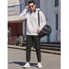 image:imageCOOFANDY Mens Casual Joggers Pants Elastic Drawstring Chino Cargo Pants Hiking Outdoor Track SweatpantsBlack