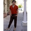 image:imageCOOFANDY Mens Casual Joggers Pants Elastic Drawstring Chino Cargo Pants Hiking Outdoor Track SweatpantsBrown