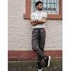 image:imageCOOFANDY Mens Casual Joggers Pants Elastic Drawstring Chino Cargo Pants Hiking Outdoor Track SweatpantsDrak Grey
