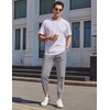 image:imageCOOFANDY Mens Casual Joggers Pants Elastic Drawstring Chino Cargo Pants Hiking Outdoor Track SweatpantsGrey