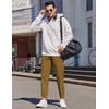 image:imageCOOFANDY Mens Casual Joggers Pants Elastic Drawstring Chino Cargo Pants Hiking Outdoor Track SweatpantsLight Brown