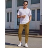 image:imageCOOFANDY Mens Casual Joggers Pants Elastic Drawstring Chino Cargo Pants Hiking Outdoor Track SweatpantsLight Brown