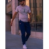image:imageCOOFANDY Mens Casual Joggers Pants Elastic Drawstring Chino Cargo Pants Hiking Outdoor Track SweatpantsNavy Blue