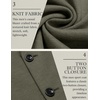 image:imageCOOFANDY Mens Casual Knit Blazer Slim Fit Lightweight Sport Coat Stretch Two Button Suit JacketArmy Green