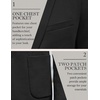 image:imageCOOFANDY Mens Casual Knit Blazer Slim Fit Lightweight Sport Coat Stretch Two Button Suit JacketBlack