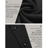 image:imageCOOFANDY Mens Casual Knit Blazer Slim Fit Lightweight Sport Coat Stretch Two Button Suit JacketBlack