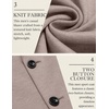 image:imageCOOFANDY Mens Casual Knit Blazer Slim Fit Lightweight Sport Coat Stretch Two Button Suit JacketKhaki