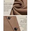 image:imageCOOFANDY Mens Casual Knit Blazer Slim Fit Lightweight Sport Coat Stretch Two Button Suit JacketLight Brown