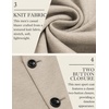 image:imageCOOFANDY Mens Casual Knit Blazer Slim Fit Lightweight Sport Coat Stretch Two Button Suit JacketLight Khaki