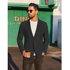 image:imageCOOFANDY Mens Casual Linen Blazer Jacket Lightweight Sport Coats Two Button Suit JacketsBlack