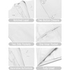 image:imageCOOFANDY Mens Casual Linen Blazer Jacket Lightweight Sport Coats Two Button Suit JacketsWhite