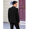 image:imageCOOFANDY Mens Casual Sport Coat Regular Fit Lightweight Blazers Jacket Two Button Business Suit JacketsBlack